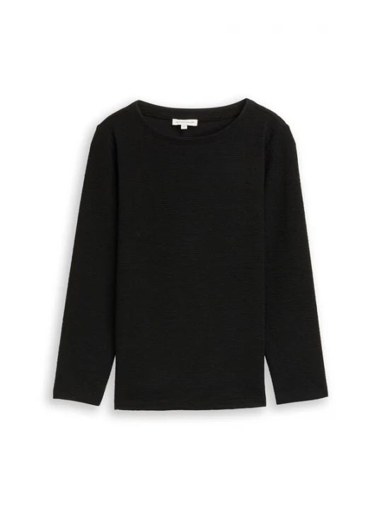 Foto van product Tom Tailor Women + Shirt zwart