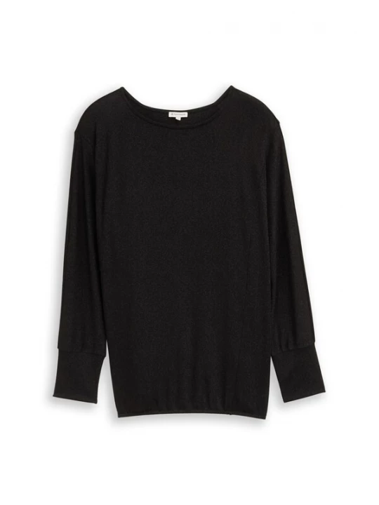 Foto van product Tom Tailor Women + Shirt zwart