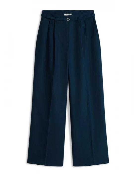 Foto van product TOMMY HILFIGER Bandplooibroek donkerblauw