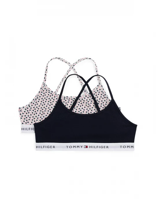 Foto van product TOMMY HILFIGER BH navy / lichtgrijs / rood / wit