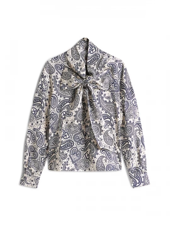 Foto van product TOMMY HILFIGER Blouse beige / zwart