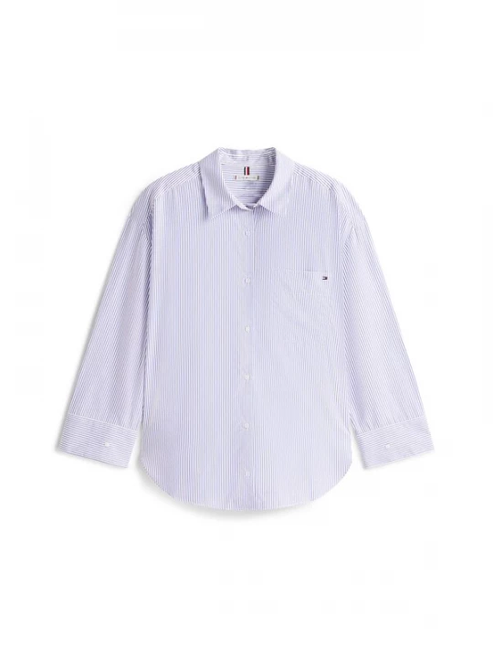 Foto van product TOMMY HILFIGER Blouse blauw / wit