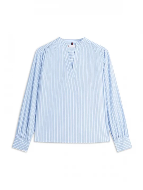 Foto van product TOMMY HILFIGER Blouse lichtblauw / wit