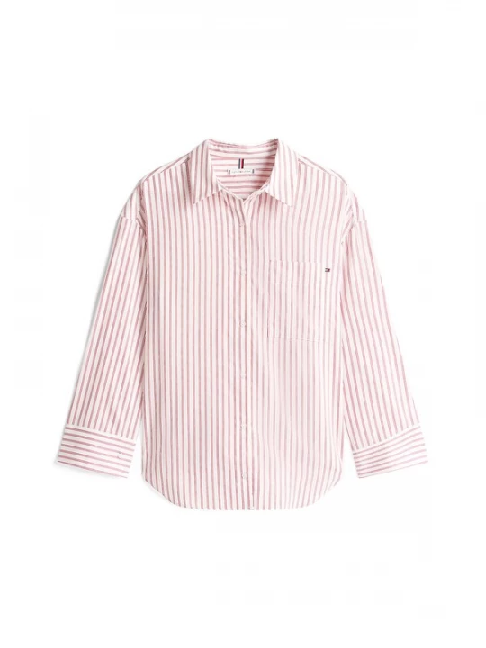 Foto van product TOMMY HILFIGER Blouse rood / wit