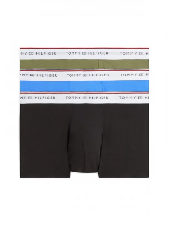 Foto van product TOMMY HILFIGER Boxershorts azuur / groen / zwart / wit