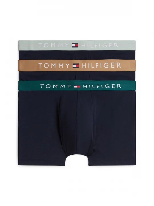 Foto van product TOMMY HILFIGER Boxershorts beige / navy / mintgroen / donkergroen