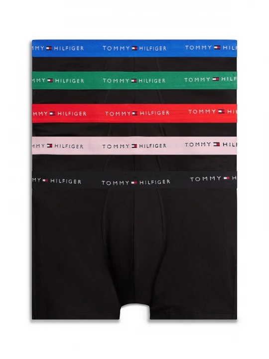 Foto van product TOMMY HILFIGER Boxershorts blauw / groen / rosa / rood / zwart
