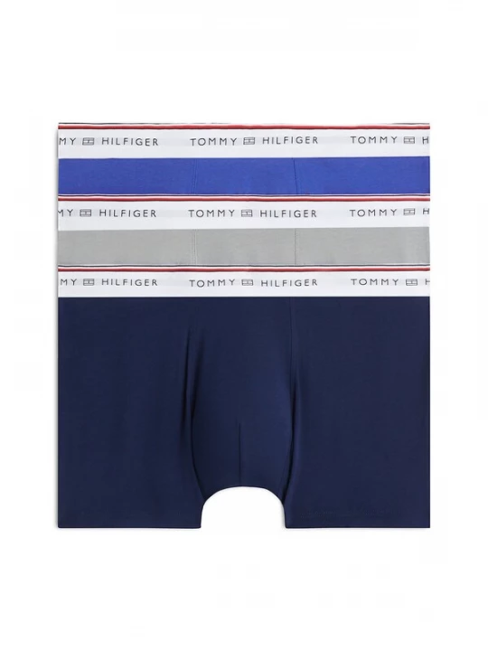 Foto van product TOMMY HILFIGER Boxershorts blauw / nachtblauw / grijs / wit