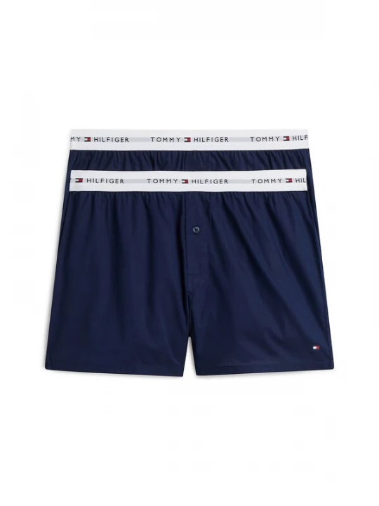 Foto van product TOMMY HILFIGER Boxershorts donkerblauw / wit