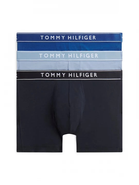 Foto van product TOMMY HILFIGER Boxershorts 'Essential' lichtblauw / zwart / wit