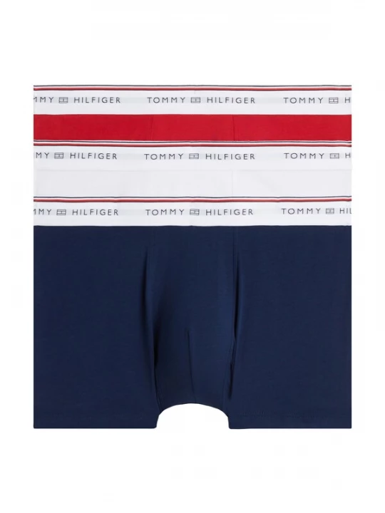Foto van product TOMMY HILFIGER Boxershorts navy / rood / wit