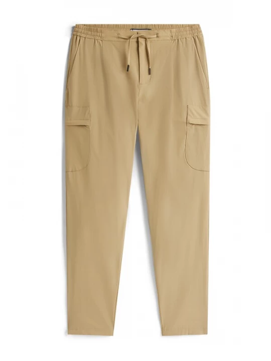 Foto van product TOMMY HILFIGER Broek camel / navy / rood / wit