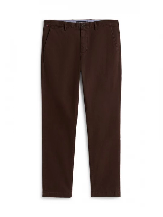 Foto van product TOMMY HILFIGER Broek 'DENTON ESSENTIAL' donkerbruin