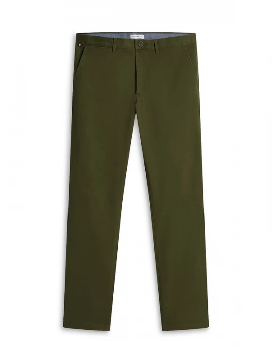 Foto van product TOMMY HILFIGER Broek 'DENTON ESSENTIAL' donkergroen