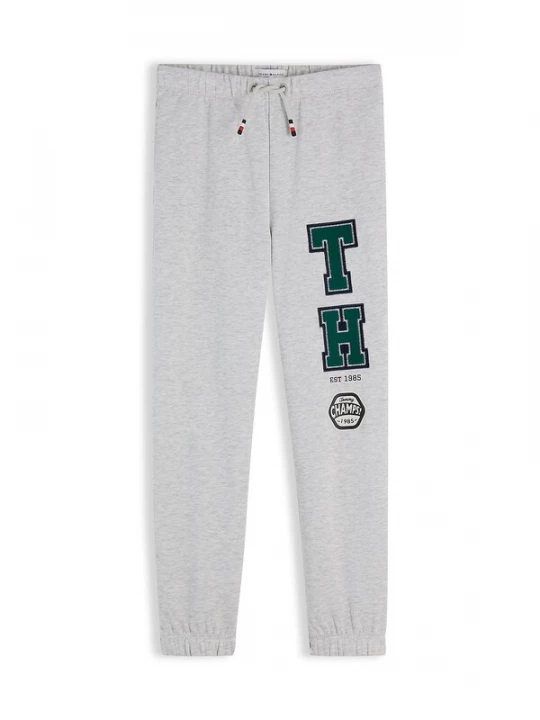 Foto van product TOMMY HILFIGER Broek grijs gemêleerd / smaragd / zwart