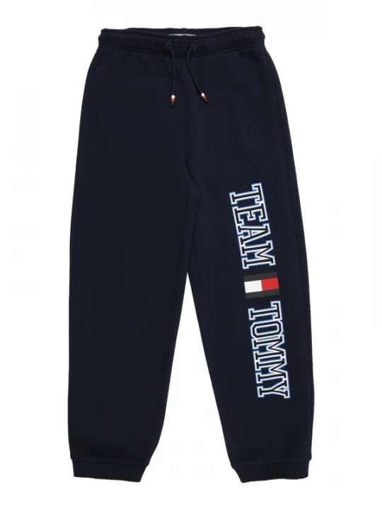 Foto van product TOMMY HILFIGER Broek 'TEAM' navy / hemelsblauw / rood / wit