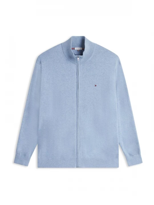 Foto van product TOMMY HILFIGER Gebreid vest 'ESSENTIAL' smoky blue