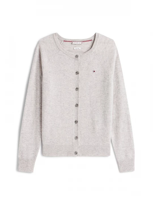 Foto van product TOMMY HILFIGER Gebreid vest grijs