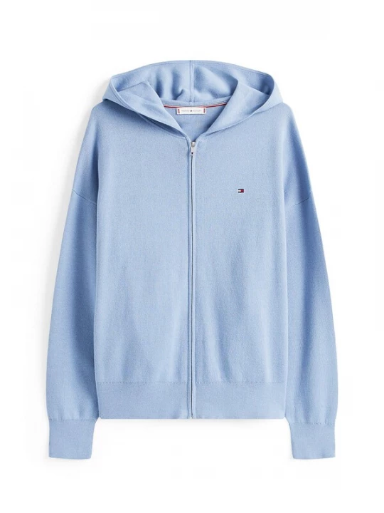 Foto van product TOMMY HILFIGER Gebreid vest lichtblauw