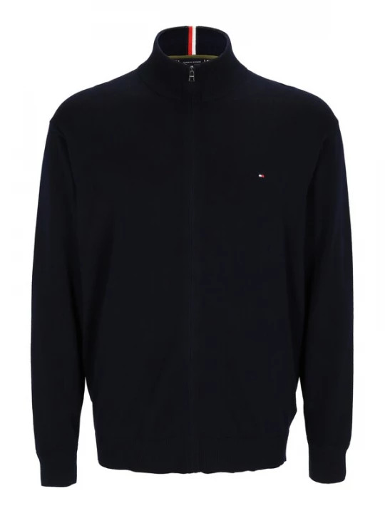 Foto van product TOMMY HILFIGER Gebreid vest marine / rood / wit