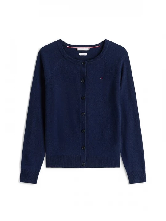 Foto van product TOMMY HILFIGER Gebreid vest navy