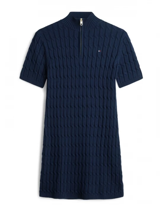 Foto van product TOMMY HILFIGER Gebreide jurk navy