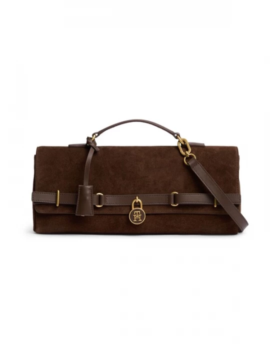 Foto van product TOMMY HILFIGER Handtas 'SUEDE' donkerbruin