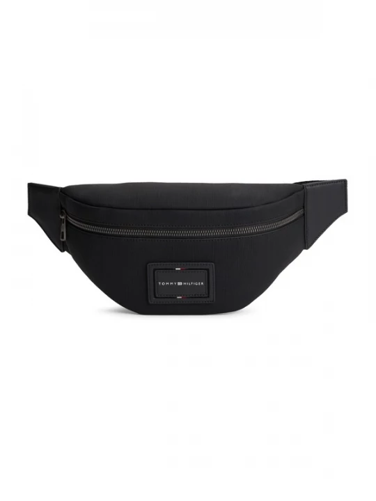 Foto van product TOMMY HILFIGER Heuptas 'Logo Patch Textured' zwart