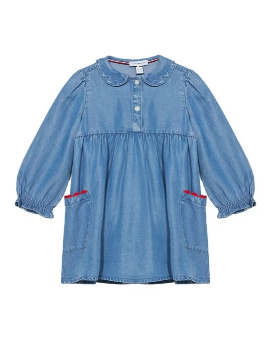Foto van product TOMMY HILFIGER Jurk blauw denim