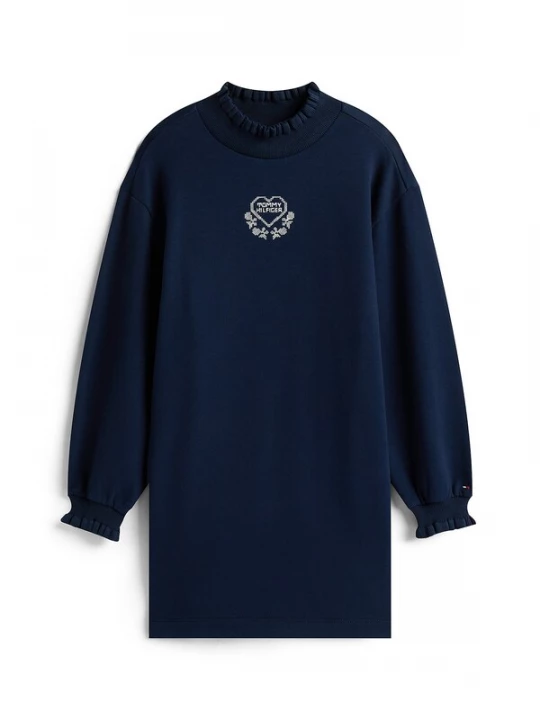 Foto van product TOMMY HILFIGER Jurk donkerblauw / wit
