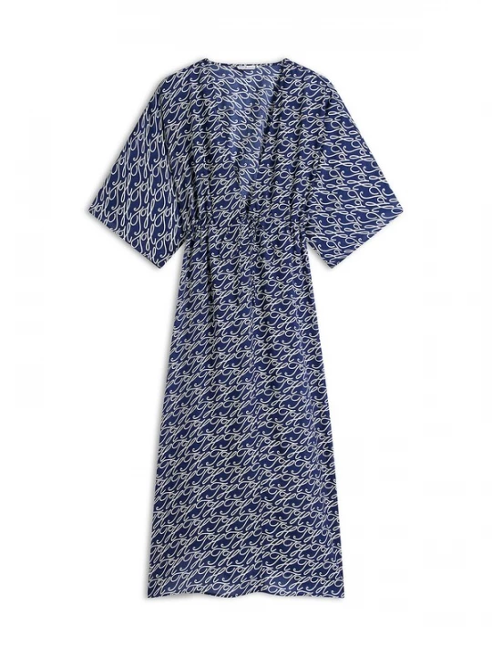 Foto van product TOMMY HILFIGER Jurk donkerblauw / wit