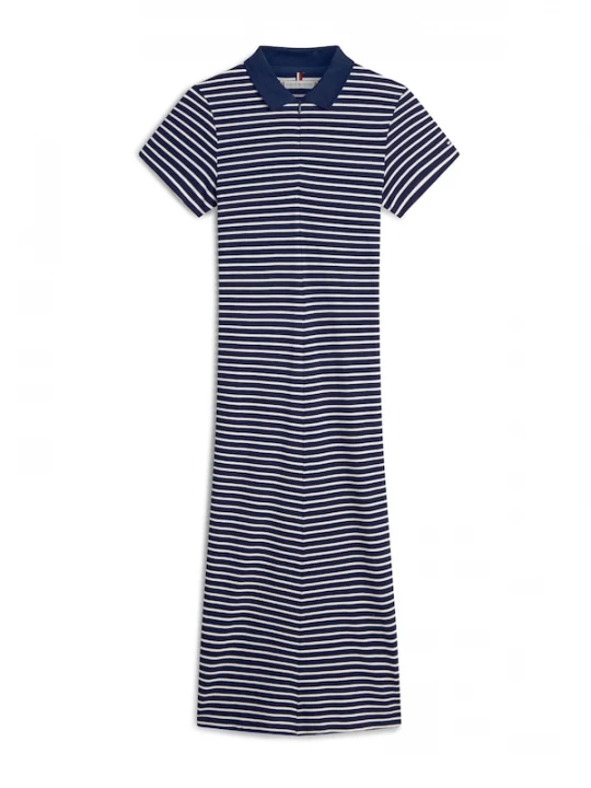Foto van product TOMMY HILFIGER Jurk navy / wit