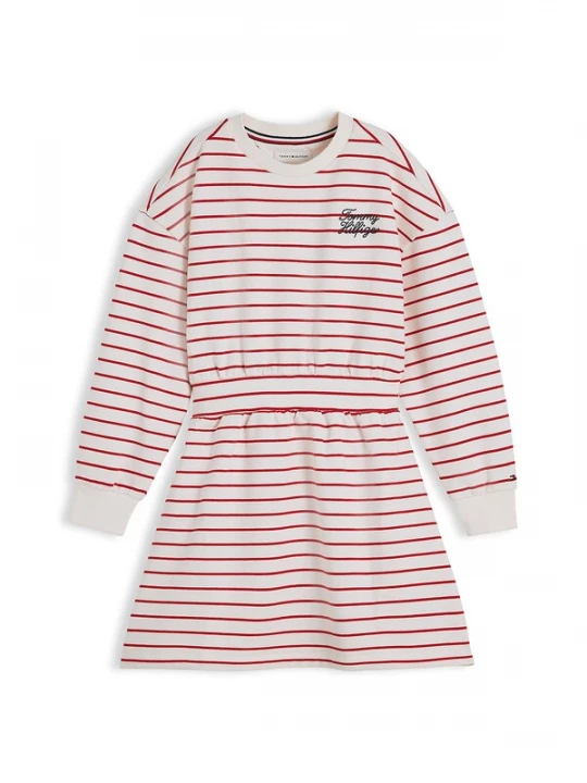 Foto van product TOMMY HILFIGER Jurk rood / zwart / wit