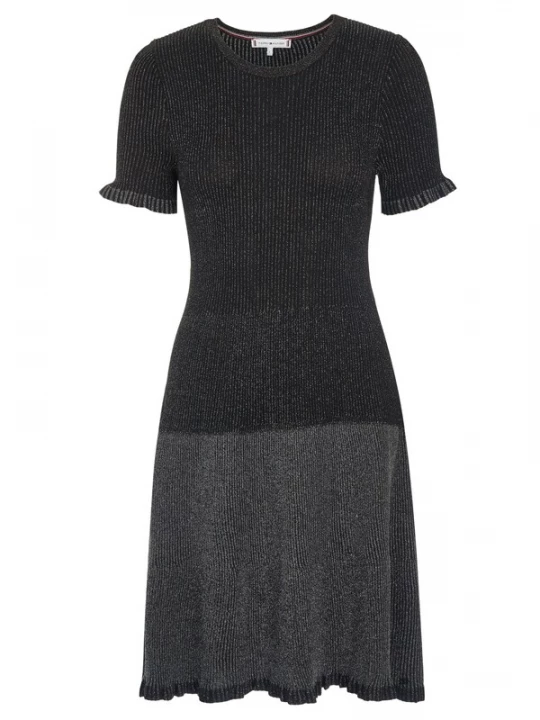 Foto van product TOMMY HILFIGER Jurk 'Tommy Hilfiger Kleid' zwart