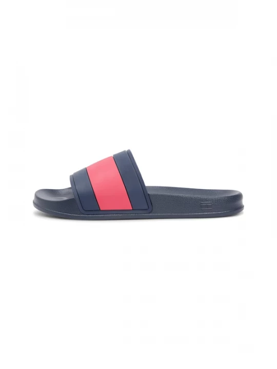 Foto van product TOMMY HILFIGER Muiltjes navy / rood / wit