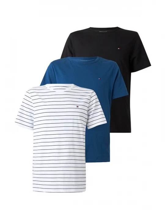 Foto van product TOMMY HILFIGER Onderhemd donkerblauw / zwart / wit