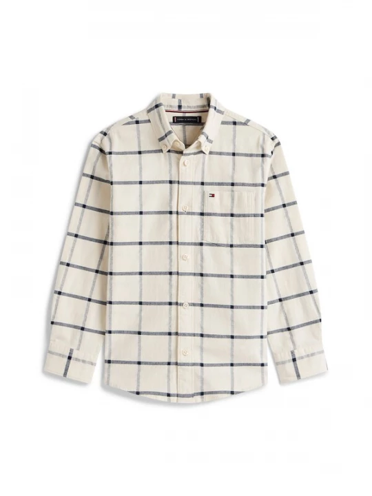 Foto van product TOMMY HILFIGER Overhemd beige / zwart