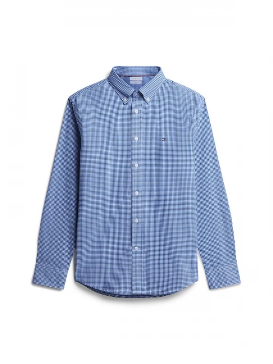 Foto van product TOMMY HILFIGER Overhemd blauw / enziaan / wit