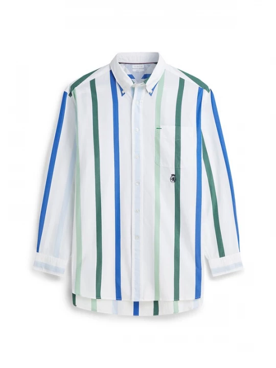 Foto van product TOMMY HILFIGER Overhemd blauw / mintgroen / spar / wit
