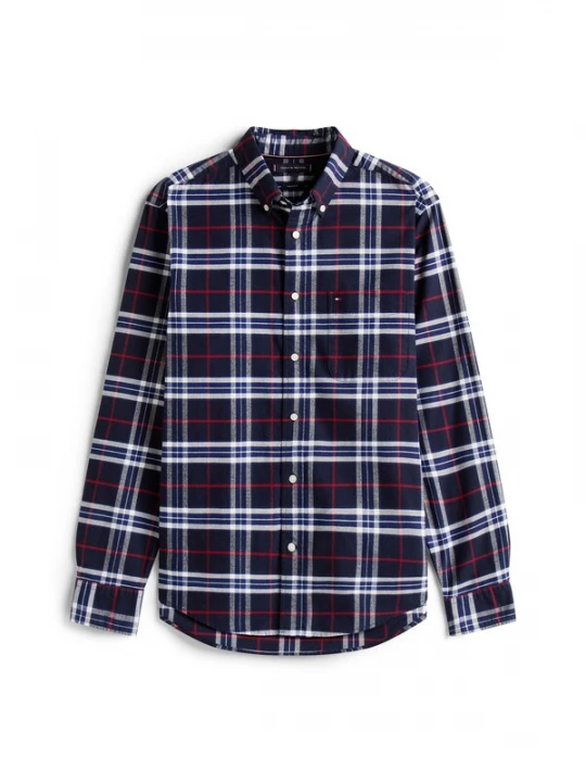Foto van product TOMMY HILFIGER Overhemd blauw / navy / grenadine / wit