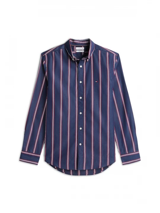 Foto van product TOMMY HILFIGER Overhemd blauw / pink
