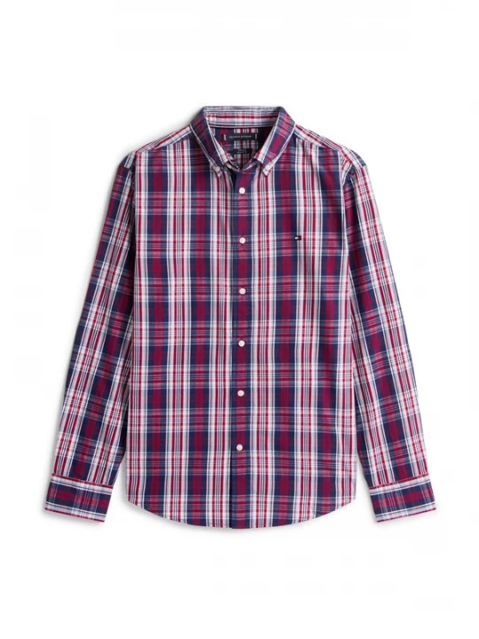 Foto van product TOMMY HILFIGER Overhemd blauw / rood / wit