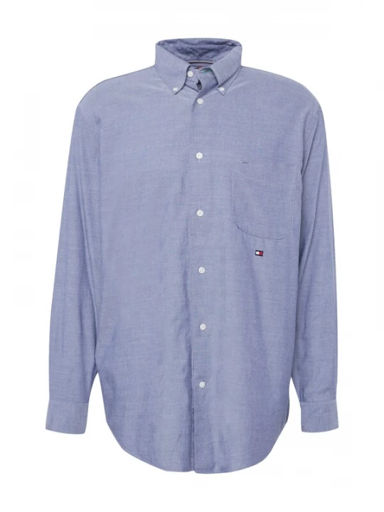 Foto van product TOMMY HILFIGER Overhemd donkerblauw / blauw gemêleerd / rood / wit