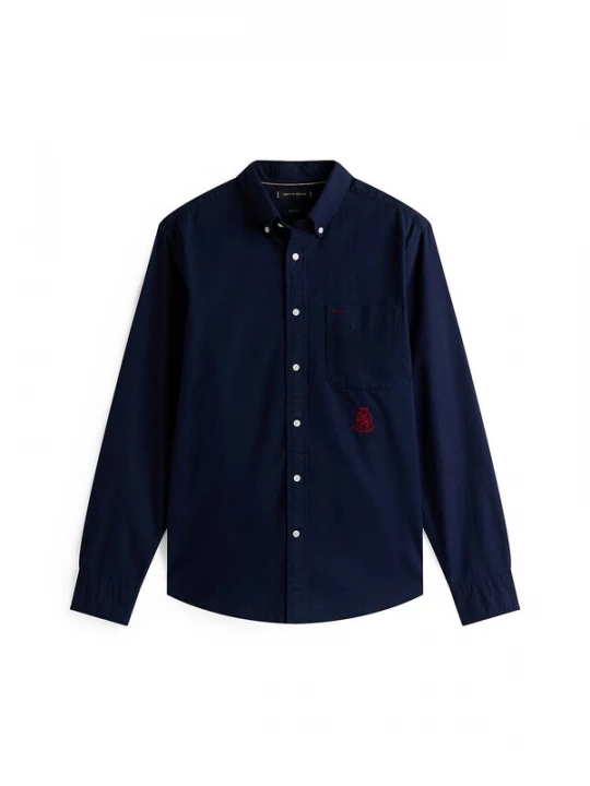 Foto van product TOMMY HILFIGER Overhemd donkerblauw / rood