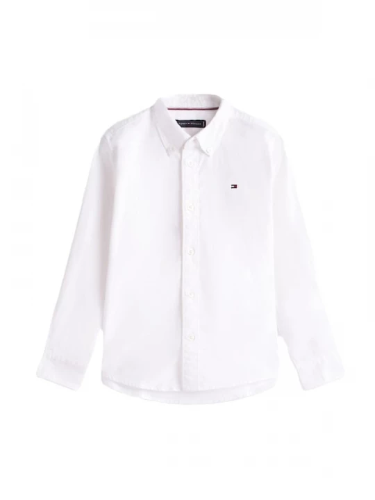 Foto van product TOMMY HILFIGER Overhemd 'Essential Regular Fit Button-down' wit