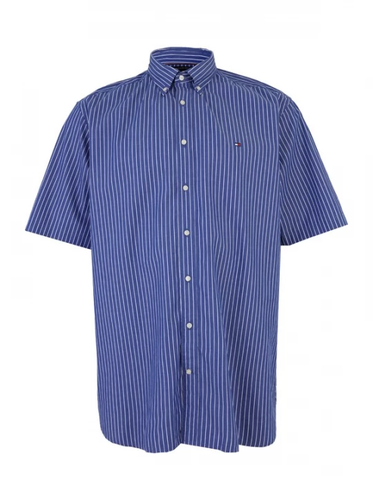 Foto van product TOMMY HILFIGER Overhemd 'FLEX' blauw / wit