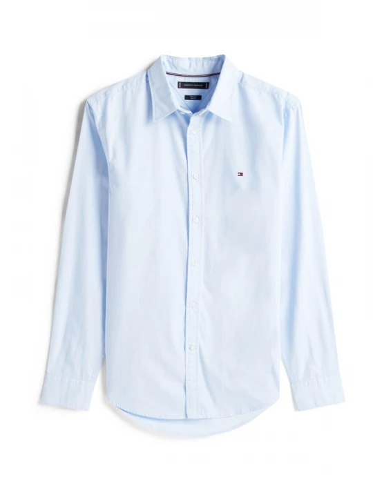 Foto van product TOMMY HILFIGER Overhemd 'FLEX' lichtblauw