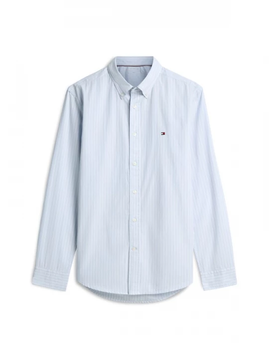 Foto van product TOMMY HILFIGER Overhemd 'Flex' lichtblauw / wit