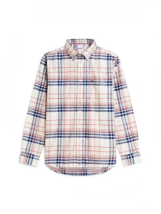 Foto van product TOMMY HILFIGER Overhemd gemengde kleuren / wit