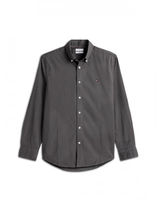 Foto van product TOMMY HILFIGER Overhemd grijs / donkergrijs / zwart
